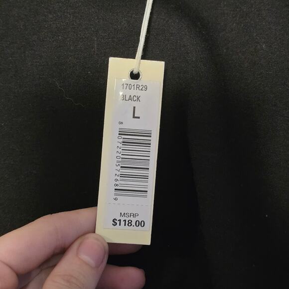 NWT Max Studio Womens Large Black Jacket Blazer Business Casual Suit Open Front - Picture 7 of 12